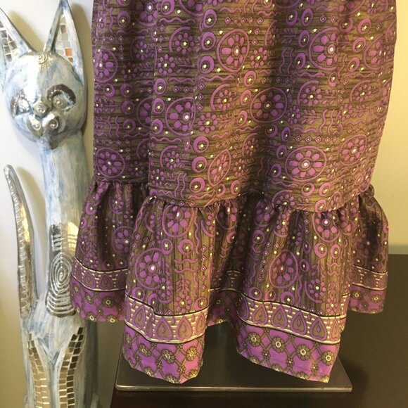 100% Silk Fairy Grunge OAK Babydoll Tank Top - Medium - Picture 4 of 16